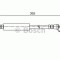 Conducta / cablu frana FORD TRANSIT platou / sasiu (2013 - 2016) BOSCH 1 987 481 703