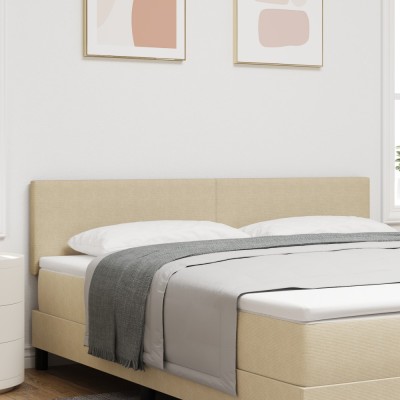vidaXL Tăblie de pat design simplu, gri verde deschis, 180 cm, velur foto
