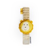 Matchstick Monkey Wrist Teether jucărie pentru dentiție pentru &icirc;ncheieturi Lion 1 buc