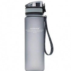 Sticla apa Uzspace Tritan, fara BPA cu capac 1000ml gri Handy KitchenServ