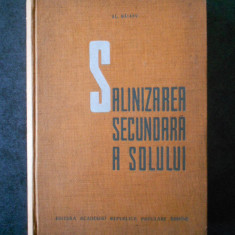 AL. MAIANU - SALINIZAREA SECUNDARA A SOLULUI (1964, editie cartonata)