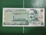 GUATEMALA 1 QUETZAL 1982 UNC RARA