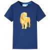 Tricou pentru copii, albastru &icirc;nchis, 128 11992, vidaXL