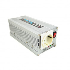 Resigilat : Invertor tensiune Albrecht 300W 12V/24V cu mufa USB Cod 47874 foto