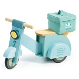 Scuter pentru livrare, din lemn premium - Delivery Scooter - Tender Leaf Toys