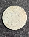 Moneda Argint 20 Kreuzer Austria 1832 Viena A, KM#2147, 26.62mm, 6.68g