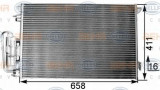 Condensator / Radiator aer conditionat OPEL VECTRA C Combi (2003 - 2016) HELLA 8FC 351 300-301