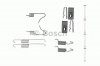 Set accesorii, saboti frana parcare NISSAN X-TRAIL (T31) (2007 - 2013) BOSCH 1 987 475 333
