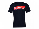 Echipa națională de hochei tricou de bărbați Slovakia stripe - S