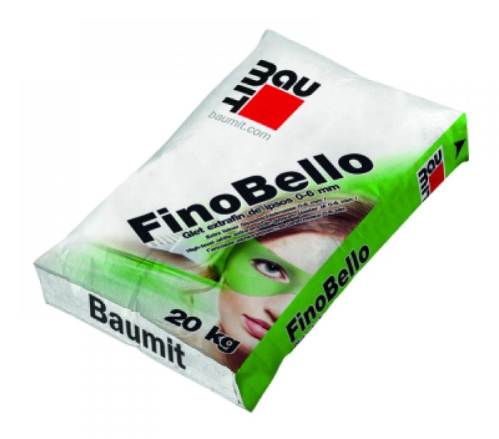 Glet extrafin de ipsos 0-6 mm Baumit FinoBello 20KG