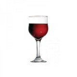 Set 24 Pahare Sticla cu picior 240ml Vin rosu Nevakar 557