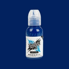 Tusuri Tatuaje - Culori WORLD FAMOUS 30 ml - Medium Blue 2