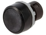 Comutator cu Acționare Prin Apăsare 22mm Negru