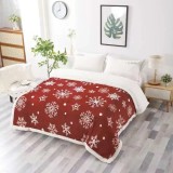 Cumpara ieftin Patura pufoasa cocolino, Model Mos Craciun, 200x230 - CRN4