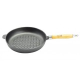 Tigaie Fonta 24cm Perfect Home, Maner Lemn, Gatit Aragaz/Foc