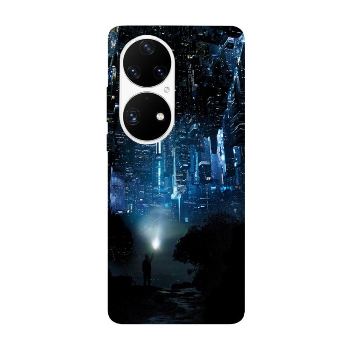Husa compatibila cu Huawei P50 model Upside down, Silicon, TPU, Viceversa