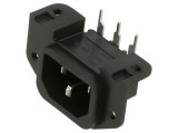 Conector Alimentare AC 10A 250V IEC 60320 GSP1