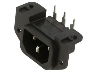 Conector alimentare AC 10A 250V foto