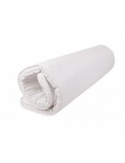 Topper saltea 120x200 cu Spuma Memory 5cm, fermitate moale, husa fixa matlasata, microfibra, Saltsib