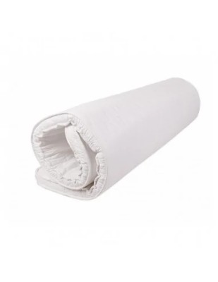Topper saltea 90x190, spuma Memory 5cm, fermitate moale, husa fixa matlasata, microfibra, Saltsib foto