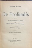 De profundis(Despre profunzime- carte in franceza) - Oscar Wilde