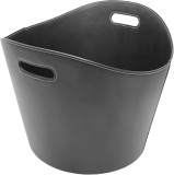 Cos lemne semineu Strend Pro 50L Piele Ecologica Rigid Depozitare Transport Interior