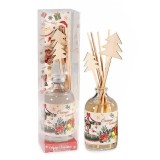 Parfum camera Craciun aroma Portocala si Scortisoara cm 5,5 x 5,5 x 21 H, 100 ml