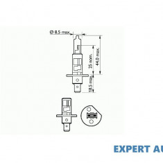 Bec far h1 12v 55w p14.5s white sct UNIVERSAL Universal #6