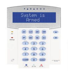 Tastatura Lcd Digiplex Paradox K641LX, Display Lcd Albastru, 32 de foto