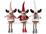Cumpara ieftin Set 3 figurine Reni textil multicolor 20x14x40 cm