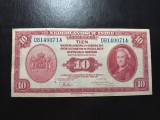 INDIILE OLANDEZE 10 GULDENI 1943 SUPERBĂ