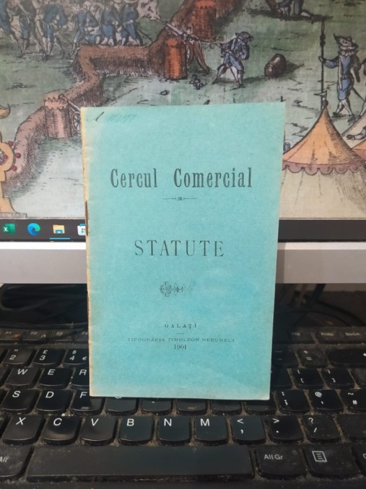 Cercul Comercial Galați, Statute, Tipografia Timoleon nebuneli, Galați 1901, 054