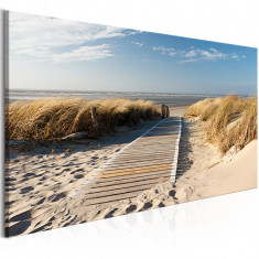 Tablou canvas - Vacanta la litoral - 100 x 45 cm foto