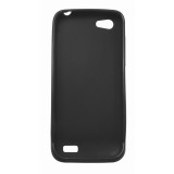 Husa silicon neagra pentru HTC One V