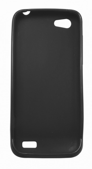 Husa silicon neagra pentru HTC One V