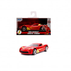 Masina Flash 2009 Chevy Corvette, metalica, scara 1:32 foto