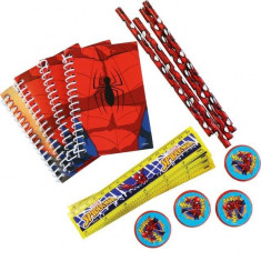 Accesorii Spiderman Party pentru pinata si cadouri set 16 buc foto