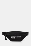 Karl Lagerfeld Jeans borseta barbati, culoarea negru, A1M30295