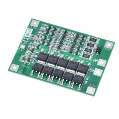 Modul protectie incarcare 4x 18650 40A cu functie BALANCED foto