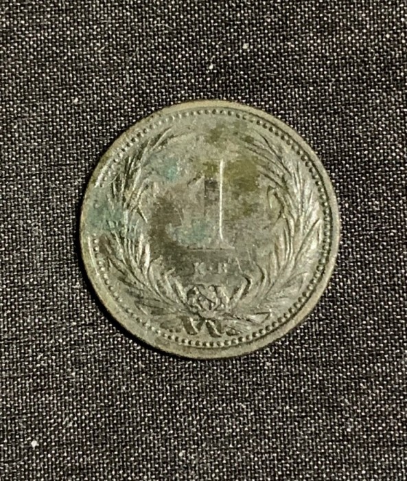 Moneda 1 kreuzer 1902 Ungaria