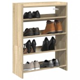 vidaXL Pantofar, stejar sonoma, 60x25x81 cm, lemn prelucrat