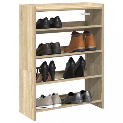 vidaXL Pantofar, stejar sonoma, 60x25x81 cm, lemn prelucrat foto
