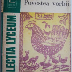 Povestea vorbii – Anton Pann