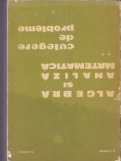 Algebra si analiza matematica - culegere de probleme vol II foto