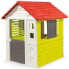 Casuta Copii Smoby Nature Playhouse, Gradina, Exterior, +2 Ani, Anti-UV, Spatioasa, Siguranta, Fabricata in Franta, 98x110x127 cm