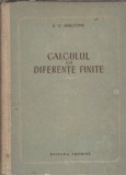 Calculul cu diferente finite - A. O. Ghelfond