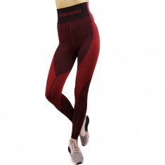 Jambiere GymHero Leggins RUSTY maro