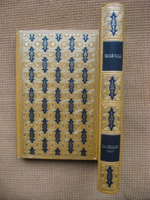 Emile Zola - La debacle (in limba franceza, editie de lux, 2 vol.) foto