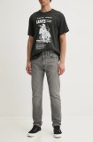 Levi&#039;s jeans 502&trade; TAPER barbati, culoarea gri 29507