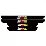 Set 4 Stickere Negre Pentru Praguri Audi Sport